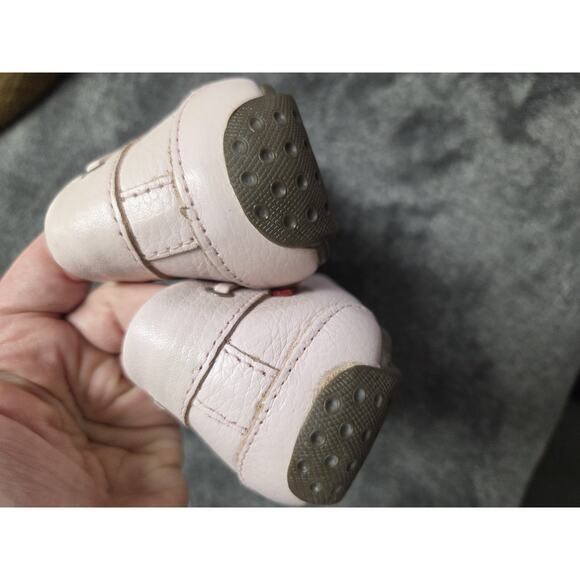 Marc Joseph New York Blush Pink Flats Size 11 With Bow Detail - Picture 6 of 8